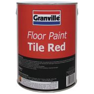 Granville Tile Red floor Paint - 5ltr
