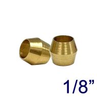 Brass Compression Olive for 1/8" Pipe