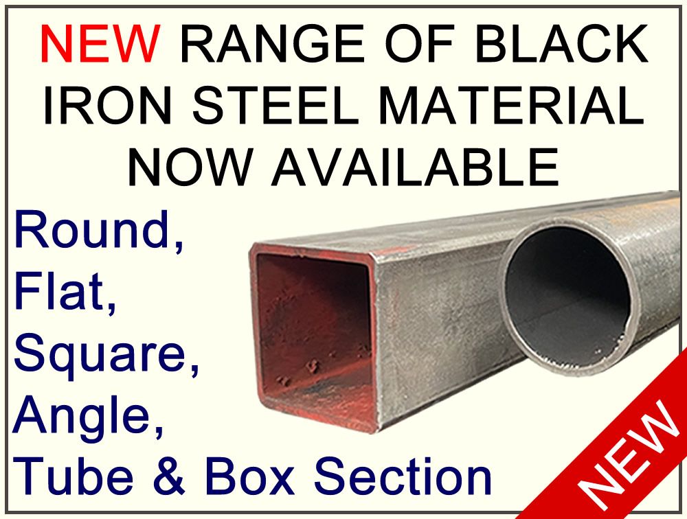 Mil Steel Black Iron NOW available.